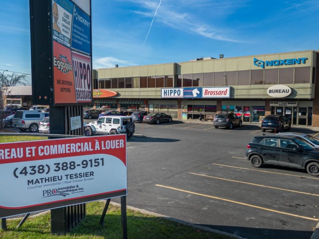 Espace commercial et bureaux � louer Brossard