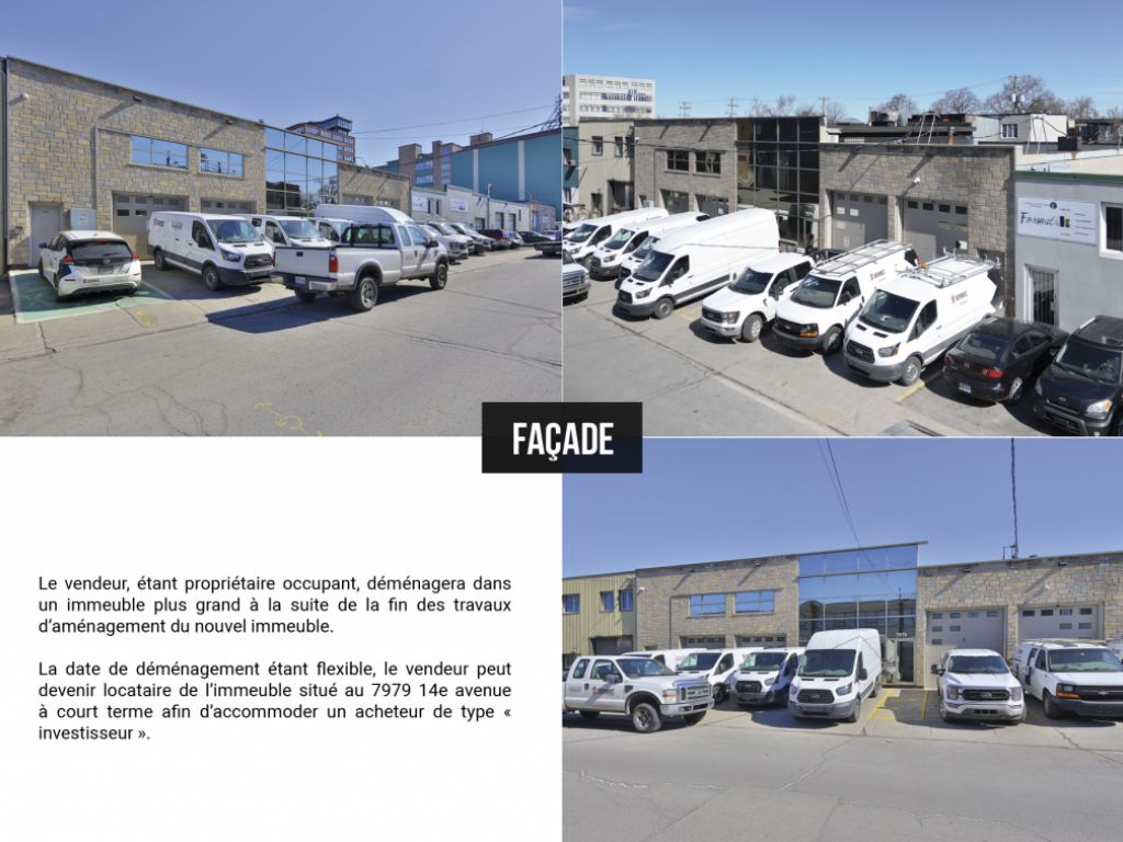 Immeuble Flex � vendre Villeray. Une polyvalence strat�gique au coeur du Quartier Industriel.