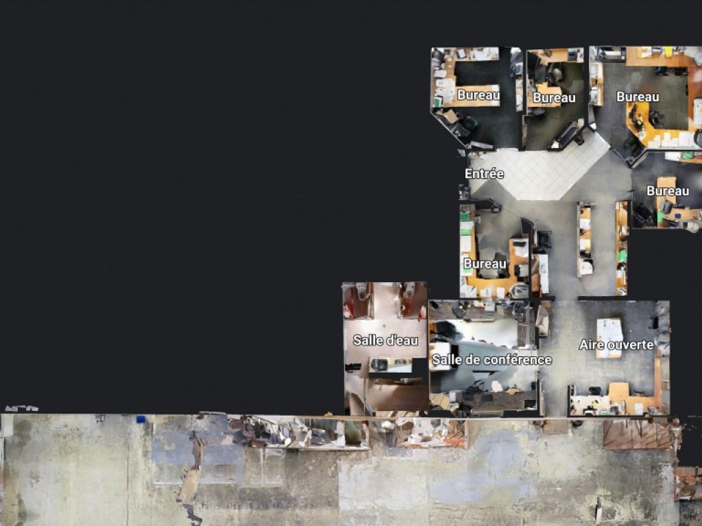 LOCAL AVEC PORTE DE GARAGE PARC COLBERT