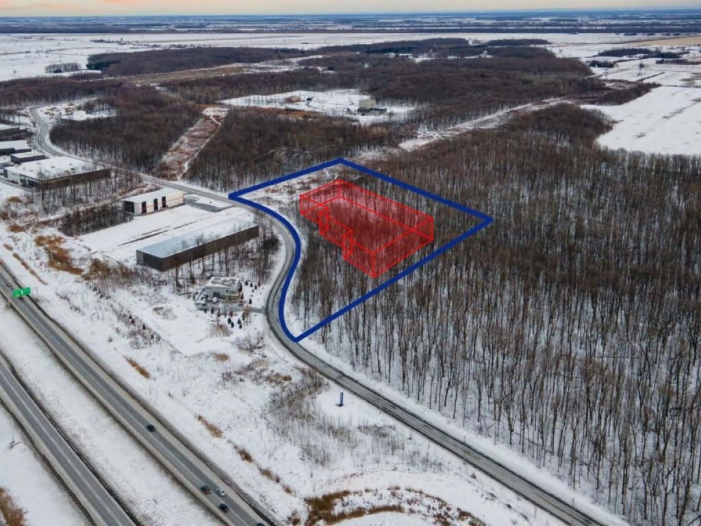 �coparc industriel Valleyfield - Espace neuf � vendre/louer