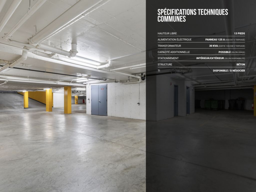 Unit�s commerciales � louer voisines du MIL