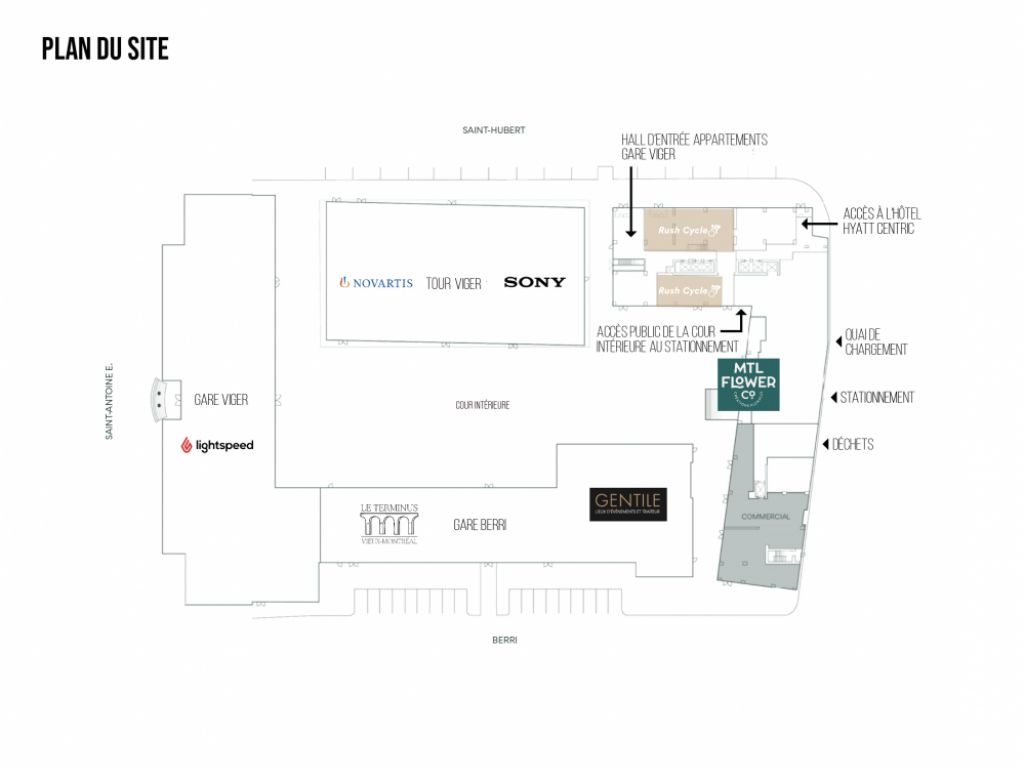 Place Gare Viger au c�ur du Vieux-Montr�al 