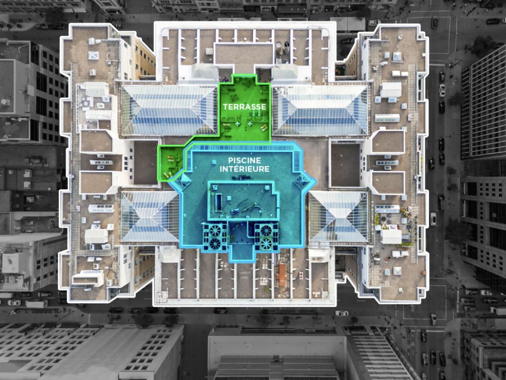 LES TOURS � BUREAUX COURS MONT-ROYAL / SUITE 1100 PEEL