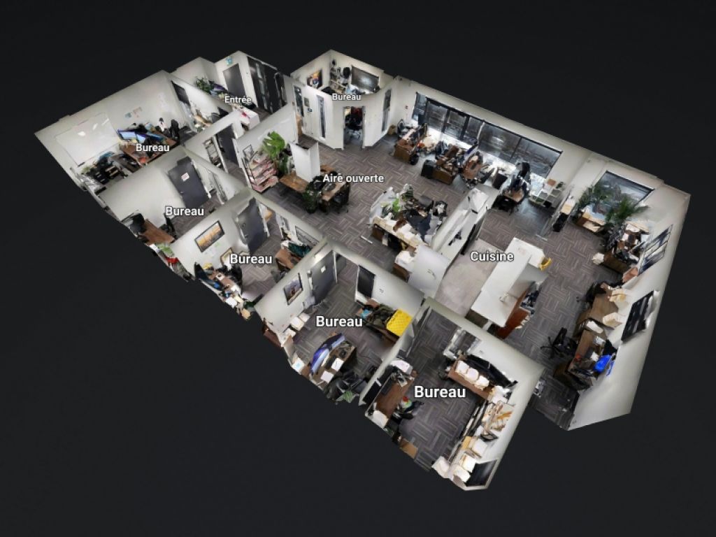 Espace de bureaux cl� en main � Sainte-Foy