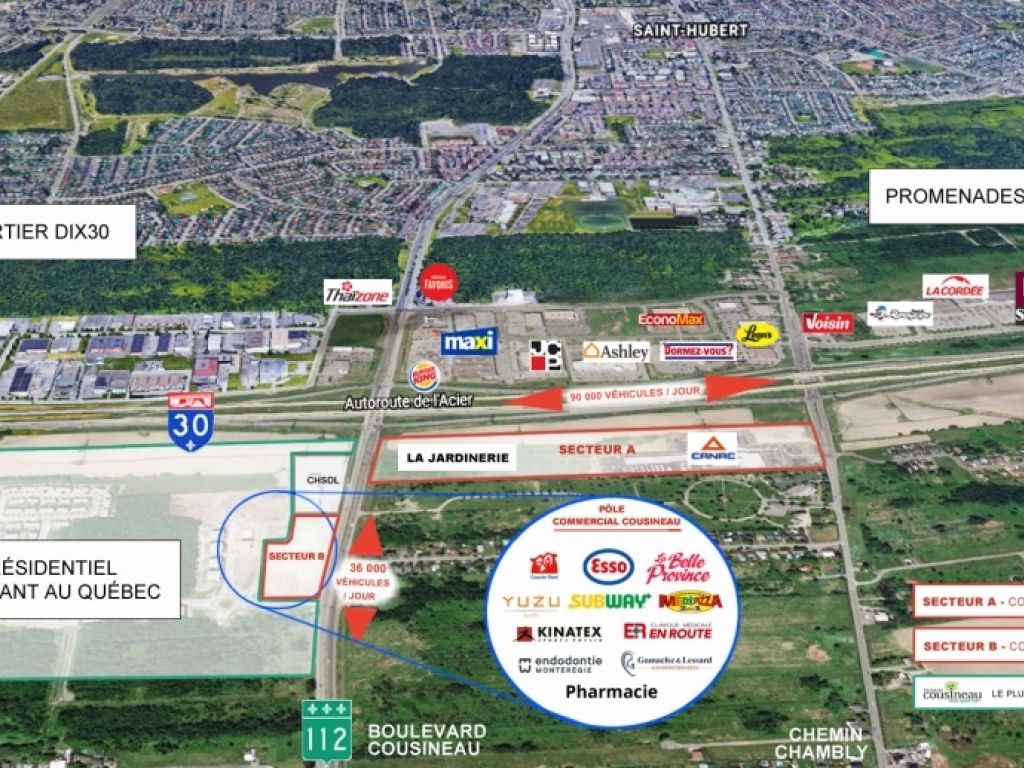 Local commercial � louer (Longueuil) - 2 100 pi.ca