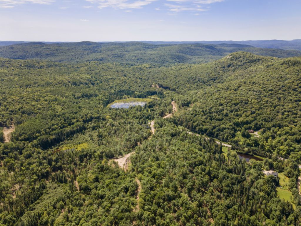 Terrain montagneux pour d�veloppement int�gr�