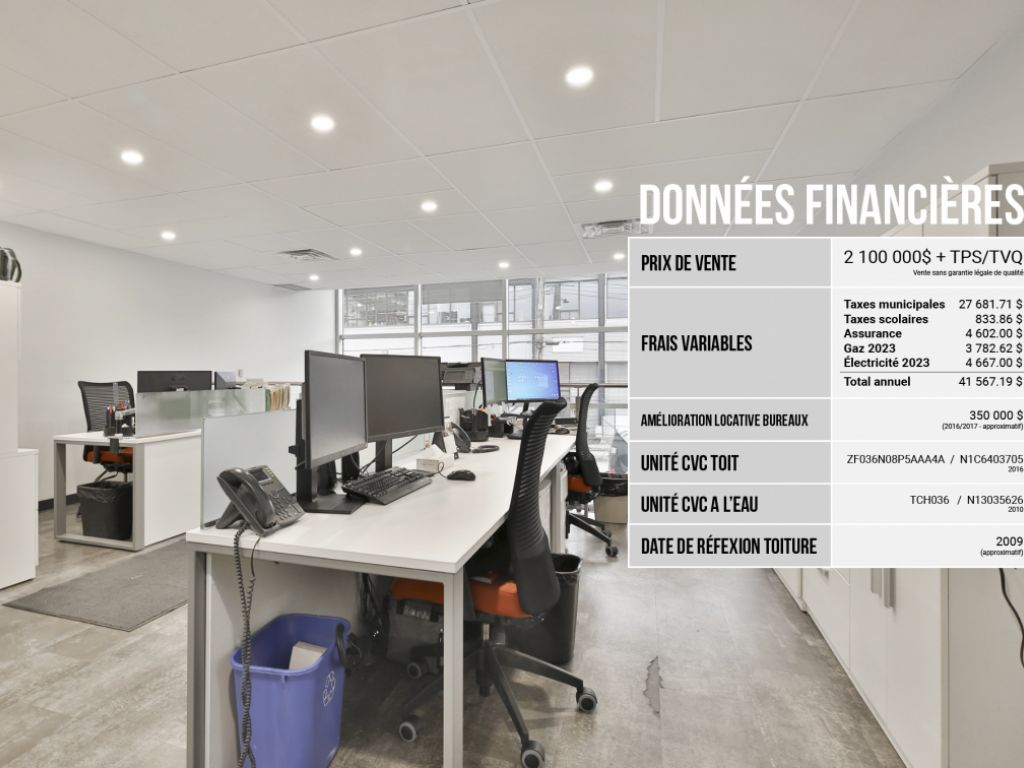 Immeuble Flex � vendre Villeray. Une polyvalence strat�gique au coeur du Quartier Industriel.