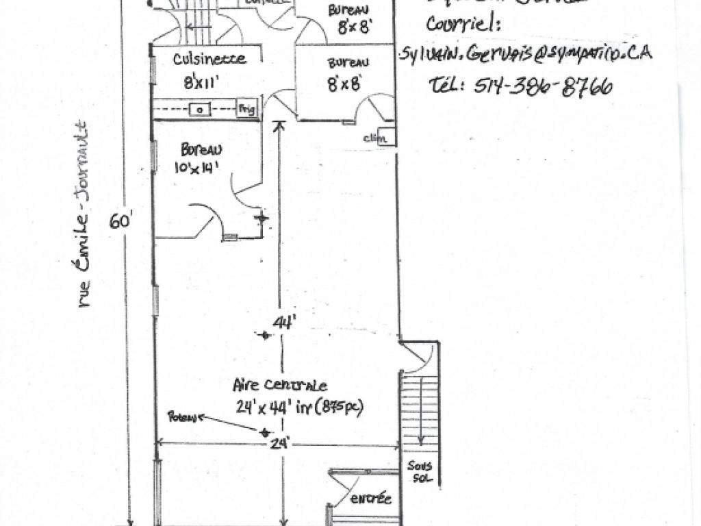 Local commercial rue Lajeunesse 