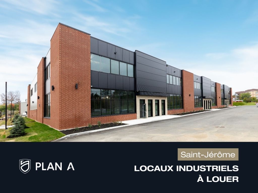 LOCAL INDUSTRIEL � LOUER � PARTIR 5 000 pi2 - Saint-J�r�me
