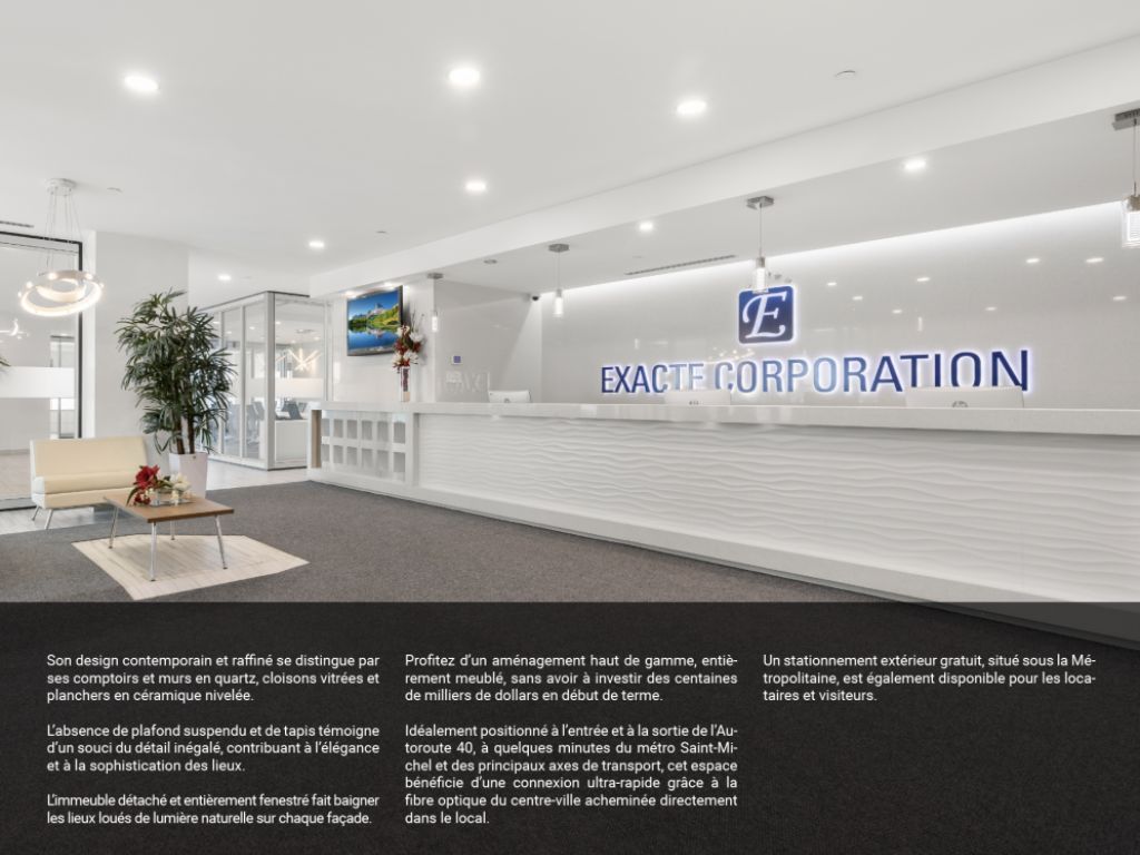 Un espace de travail d�exception