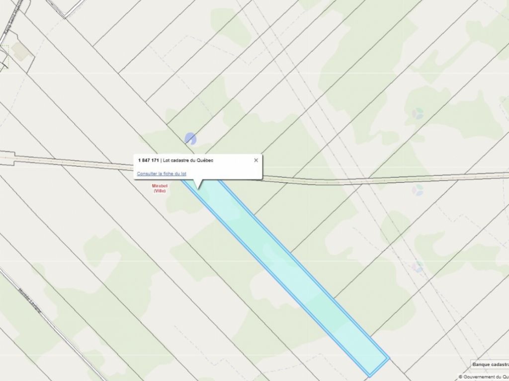 Terre agricole de 67 acres � vendre � Mirabel