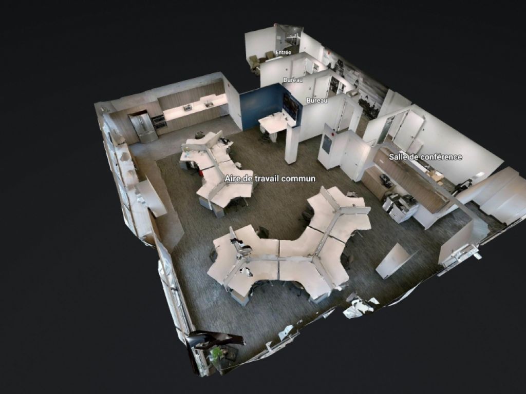 Espace de bureaux moderne � Place Iberville IV (Qu�bec)